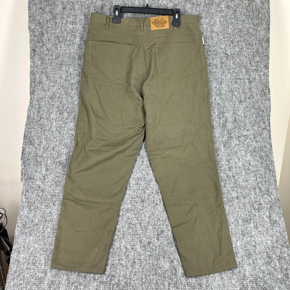 Guide Gear Flannel Lined Canvas Work Pant Size 40 Outdoors Trail Camping Hunting